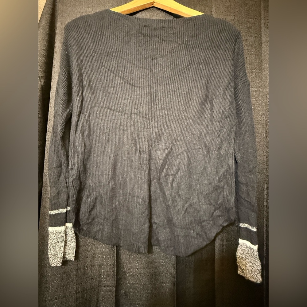 Express Charcoal Knit Sweater